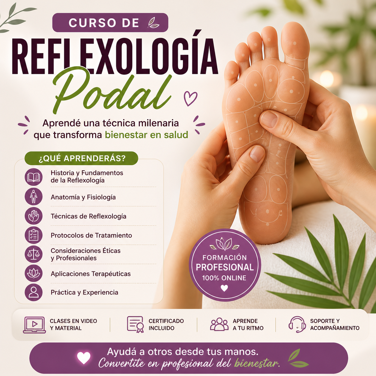 Curso de REFLEXOLOGIA PODAL