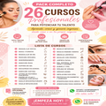 PACK DE 26 CURSOS de BELLEZA PROFESIONALES ONLINE  🎓